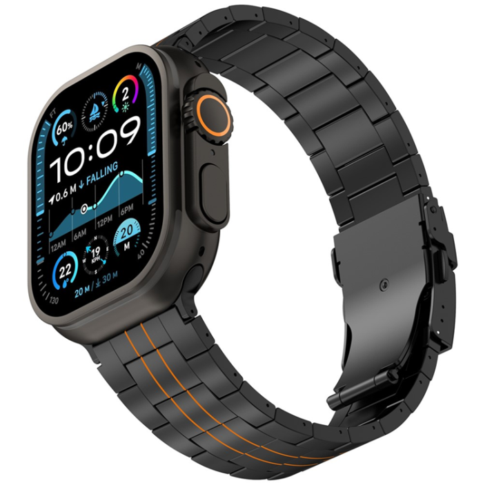 A-One Brand - Apple Watch (42/44/45/46/49mm) Armband Titanium Alloy