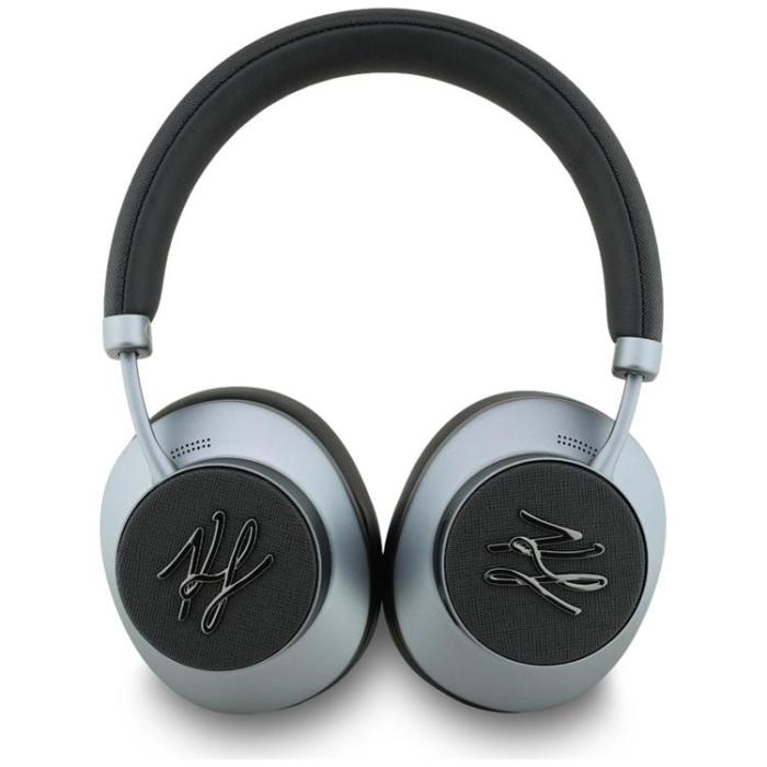 KARL LAGERFELD - Karl Lagerfeld Over-Ear Hörlurar Bluetooth ANC Grained Initials - Svart