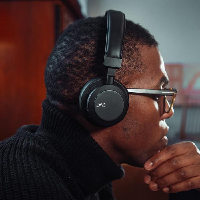 UTGATT1 - Jays Hörlurar On-Ear Trådlös q-Seven Combo - Svart