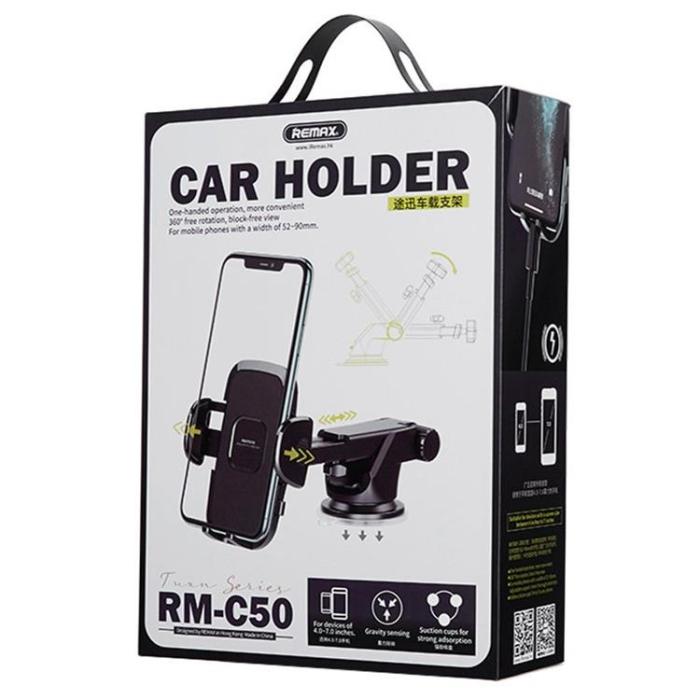 UTGATT5 - Remax Biltelefonhållare - Svart