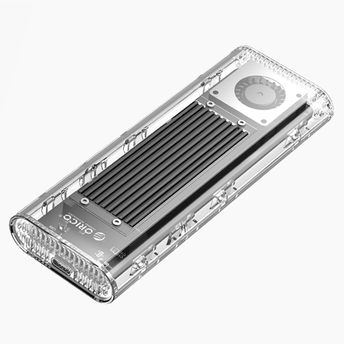 ORICO - Orico Diskenhet M.2 NVME USB-C 3.2 20Gb/s TCM2-G20 - Transparent