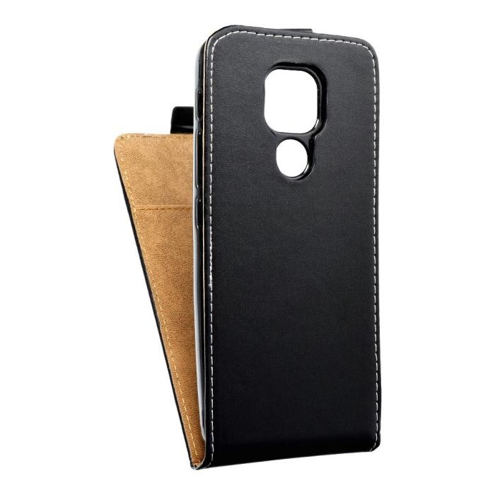 OEM - Motorola Moto G9/G9 Play/E7 Plus Fodral Konstläder - Svart