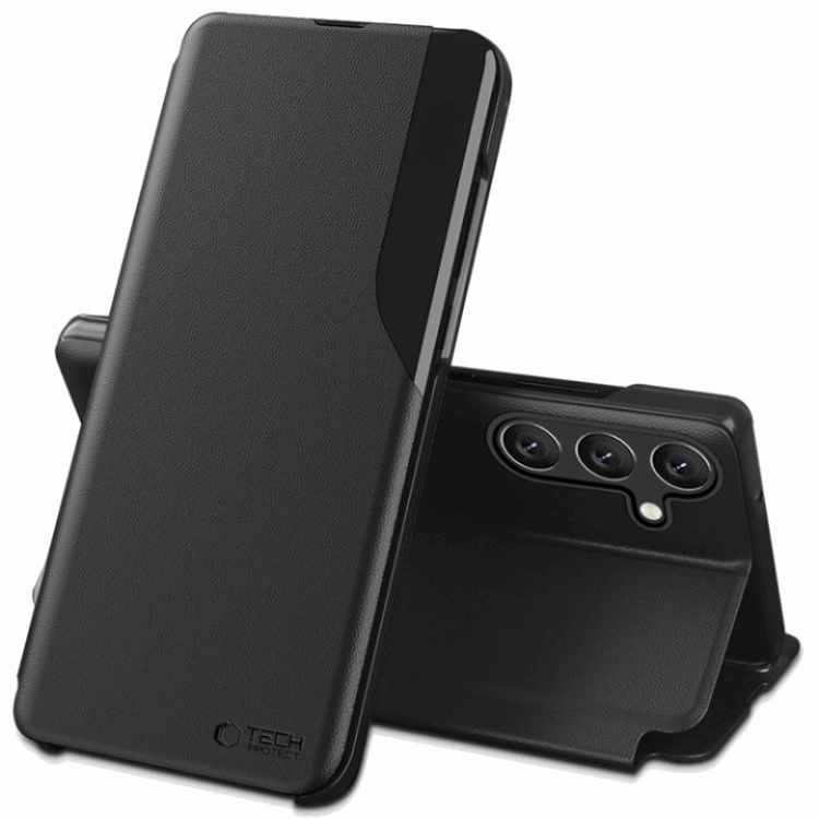 Tech-Protect Galaxy A36 5G Mobifodral Smart View - Svart | 2353 | AlltMobil