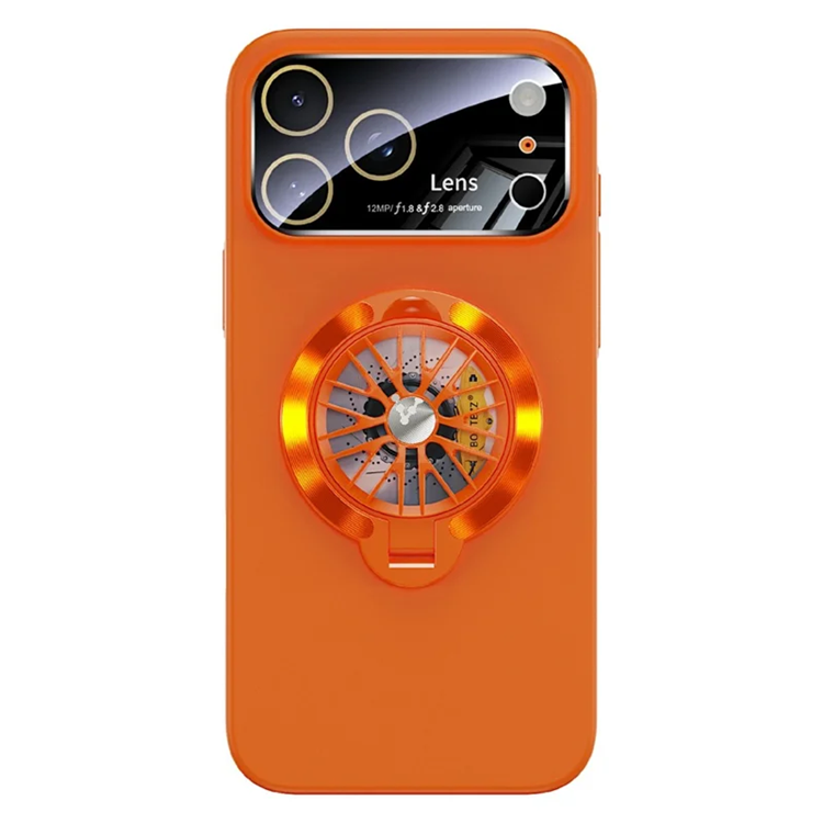iPhone 17 Pro Max Mobilskal Magsafe Hard PC - Orange (Orange) | 2353 | AlltMobil