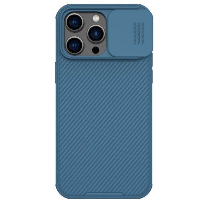 Nillkin - Nillkin iPhone 14 Pro Max Skal CamShield Pro (PC Och TPU) - Blå