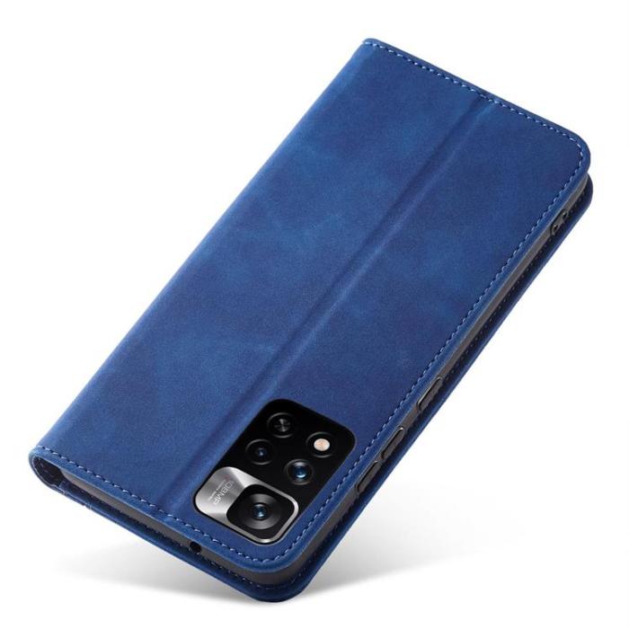 OEM - Xiaomi Redmi Note 11 Pro 4G/5G Plånboksfodral Magnet Fancy - Blå