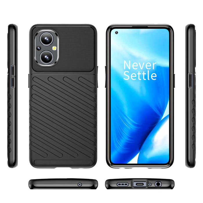 OEM - Oppo Reno7 4G/F21 Pro Mobilskal Thunder Armored - Svart