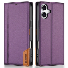 N.BEKUS - N.BEKUS iPhone 17 Plånboksfodral RFID Blocking P3 - Lila
