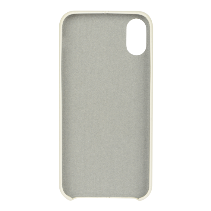 UTGATT5 - Essentials PU Stripe Cover till iPhone XR - Vit