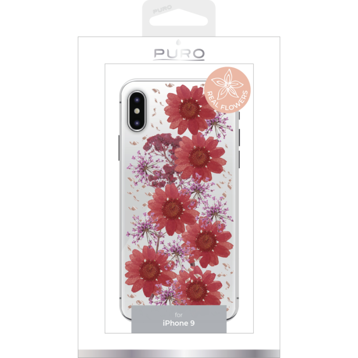 UTGATT5 - Puro Hippie Chic Fall Cover till iPhone XR - Röd