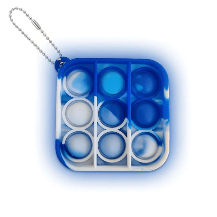 UTGATT1 - 4-Pack Pop it Fidget Toy - Flera Färger & Modeller - Mini - Multicolor