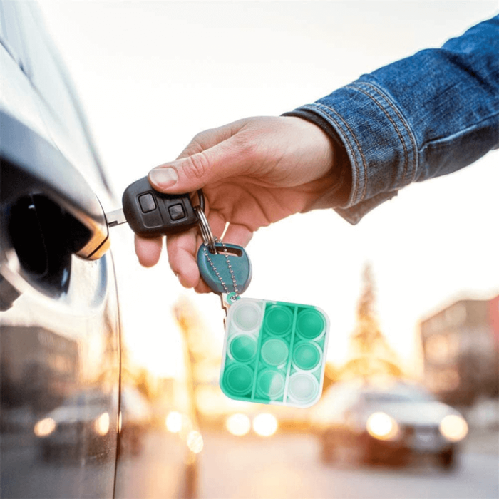 UTGATT1 - 4-Pack Pop it Fidget Toy - Flera Färger & Modeller - Mini - Multicolor