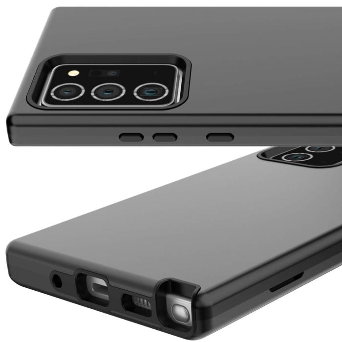 OEM - Combo Armor mobilskal Galaxy Note 20 Ultra - Svart