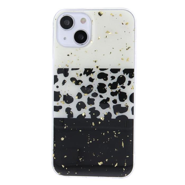 OEM - Guldig leopardmönstrad skal till Samsung Galaxy A73 5G