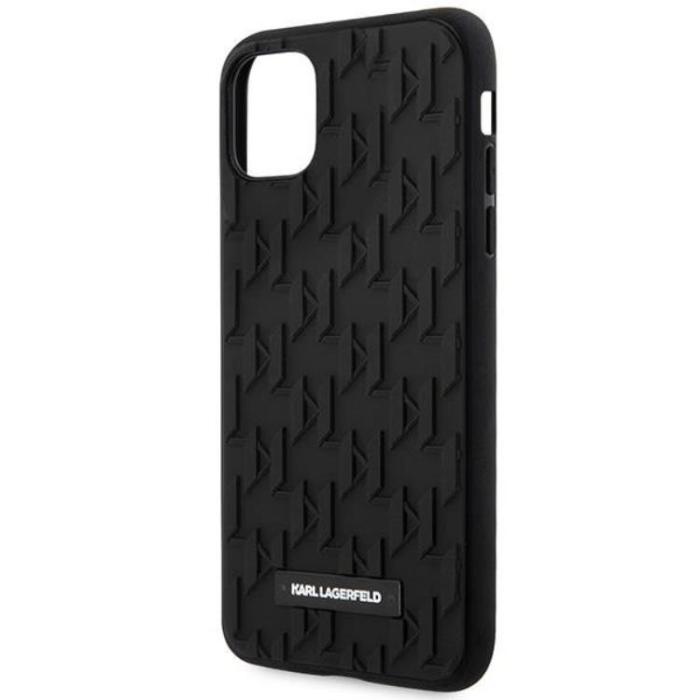 KARL LAGERFELD - Karl Lagerfeld iPhone 11/XR Mobilskal 3D Monogram - Svart