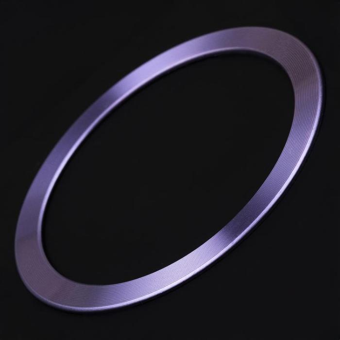 A-One Brand - [2-Pack] MagSafe Metallring Magnetisk - Ljuslila