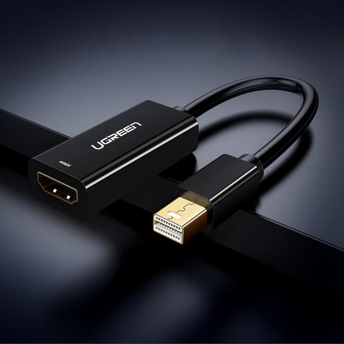 Ugreen - Ugreen 4K HDMI female Mini DisplayPort Thunderbolt 2.0 Kabel Vit