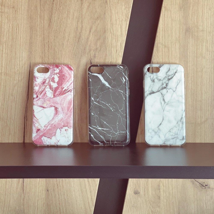 Wozinsky - Wozinsky Xiaomi Redmi 10X/Redmi Note 9 Mobilskal Marble - Vit