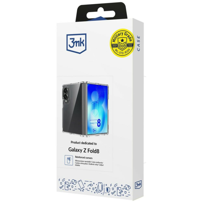 3MK - 3mk Skal För Galaxy Z Fold 8 Wide Armor - Clear