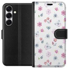 iSecrets - Plånboksfodral till Samsung Galaxy S25 med Blommor och fjärillar