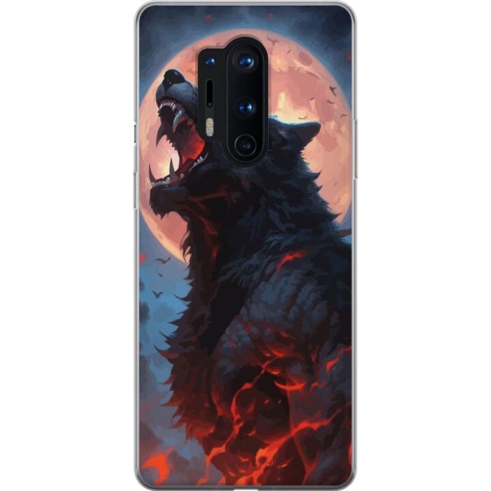 iSecrets - Mobilskal till OnePlus 8 Pro med Ylande varg