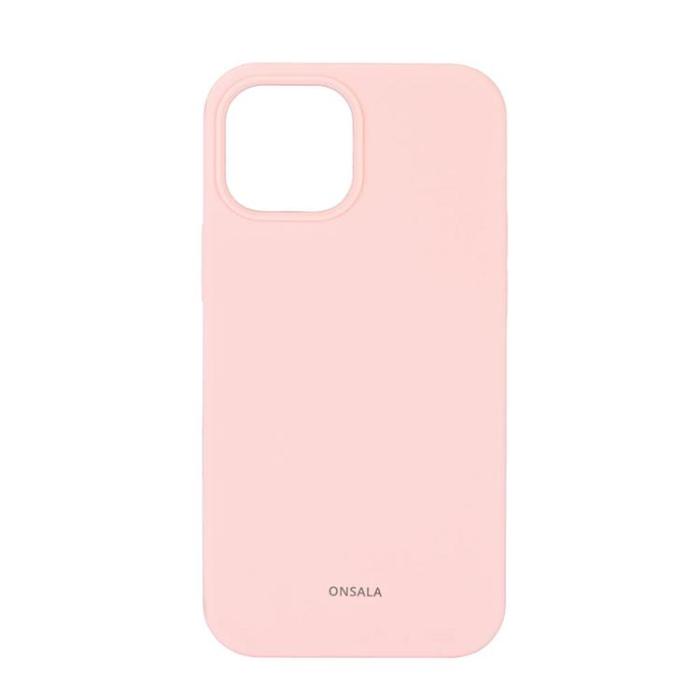 Onsala - Onsala Mobilskal Silikon iPhone 13 Mini - Kritrosa
