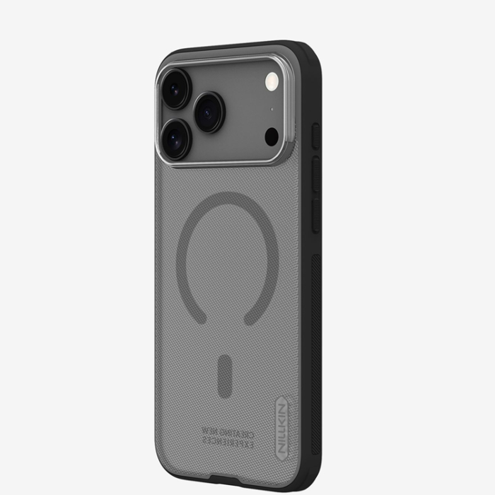 Nillkin - Nillkin iPhone 17 Pro Max Mobilskal MagSafe Super Frosted - Svart