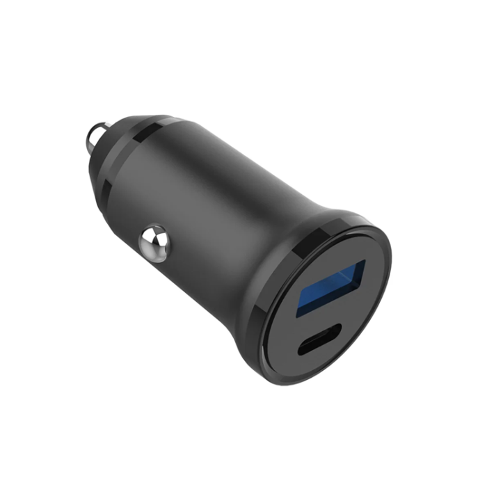 GEAR - Gear Billaddare PD 30W QC 18W 1xUSB-C 1xUSB-A 12/24V