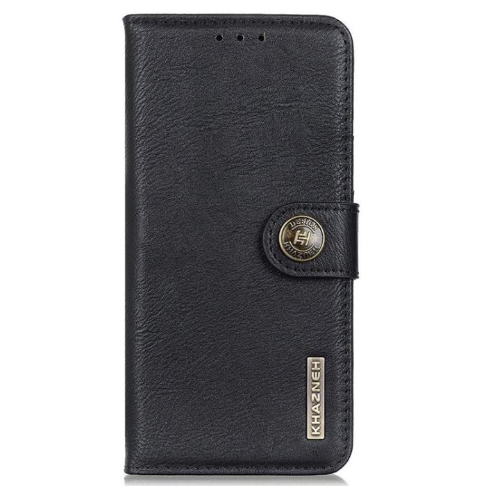 KHAZNEH - KHAZNEH iPhone 14 Pro Max Plånboksfodral Retro - Svart
