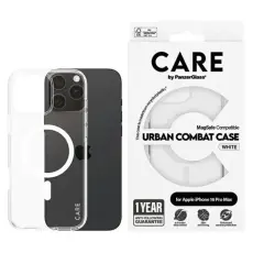 PanzerGlass - CARE By PanzerGlass iPhone 16 Pro Max Mobilskal MagSafe - Vit