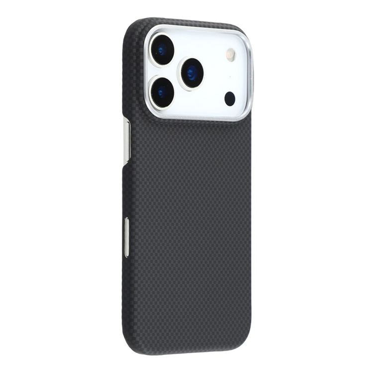iPhone 17 Pro Mobilskal MagSafe Carbon Fiber (Svart) | 2353 | AlltMobil