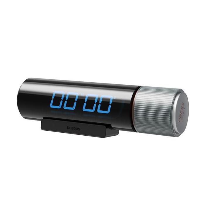 BASEUS - Baseus Heyo Series Magnetic Digital Timer med Stopwatch Function - Svart