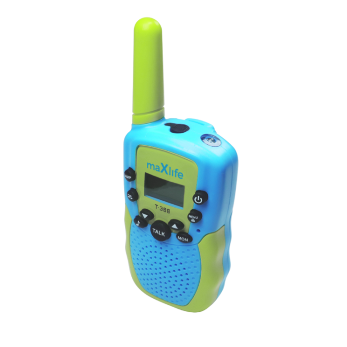 Maxlife - Maxlife Walkie-Talkie Set MXWT-200 - Grön/Blå