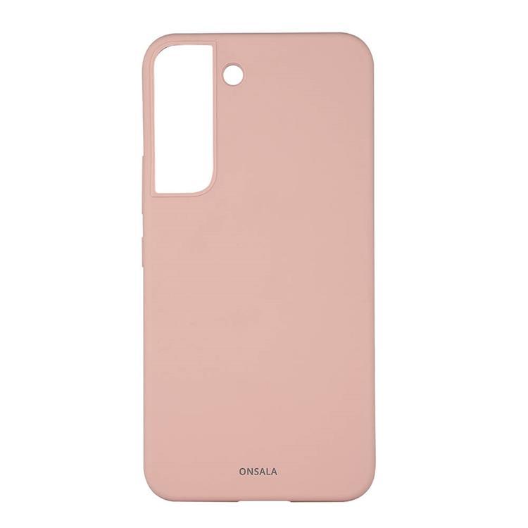 Onsala Silikon Mobilskal Galaxy S22 Plus - Sand Rosa | 2353 | AlltMobil