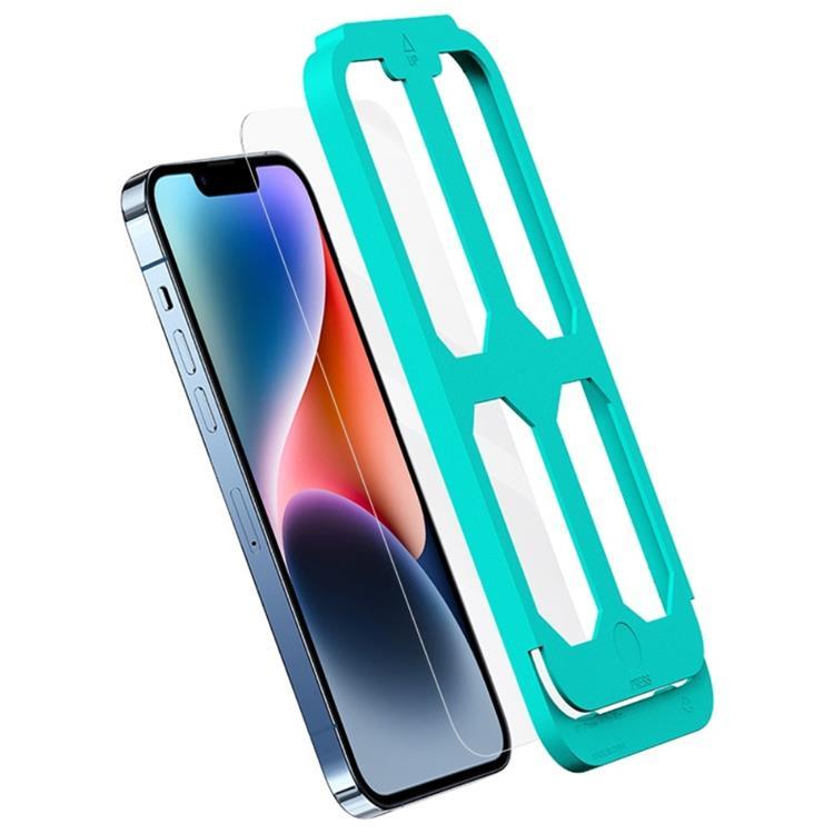 USAMS iPhone 14 Plus Härdat Glas Skärmskydd US-BH805 Full Glue HD - Clear | 5468 | AlltMobil