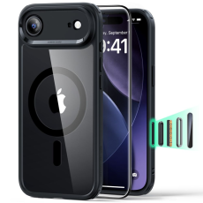 ESR - ESR iPhone 17 Air Mobilskal Magsafe Classic Hybird - Clear/Svart
