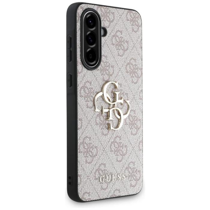 Guess - Guess Galaxy A36 Mobilskal Big 4G Logo Classic Logo - Rosa