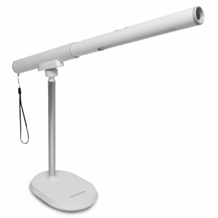 Svensson - Svensson Skrivbordslampa/ficklampa 8W AMSTERDAM - Vit