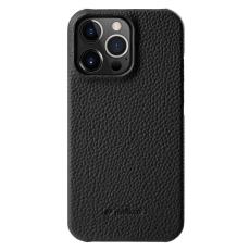 Melkco - MELKCO Mobilskal f&ouml;r iPhone 15 Pro Max, &Auml;kta l&auml;der och PC, Svart