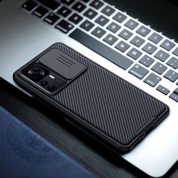 UTGATT - Nillkin Xiaomi 12 Lite Skal Camshield - Svart