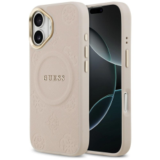 Guess - Guess iPhone 17 Mobilskal Magsafe Peony Hot Stamp - Rosa