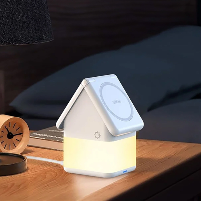 DUZZONA - Duzzona 4-in-1 Trådlös Laddare Magsafe iPhone, Apple Watch, AirPods W20 15W