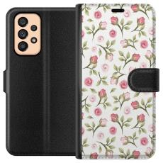 iSecrets - Pl&aring;nboksfodral till Samsung Galaxy A53 5G med Blommigt