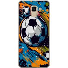 iSecrets - Mobilskal till Samsung Galaxy J6 med Fotbollar