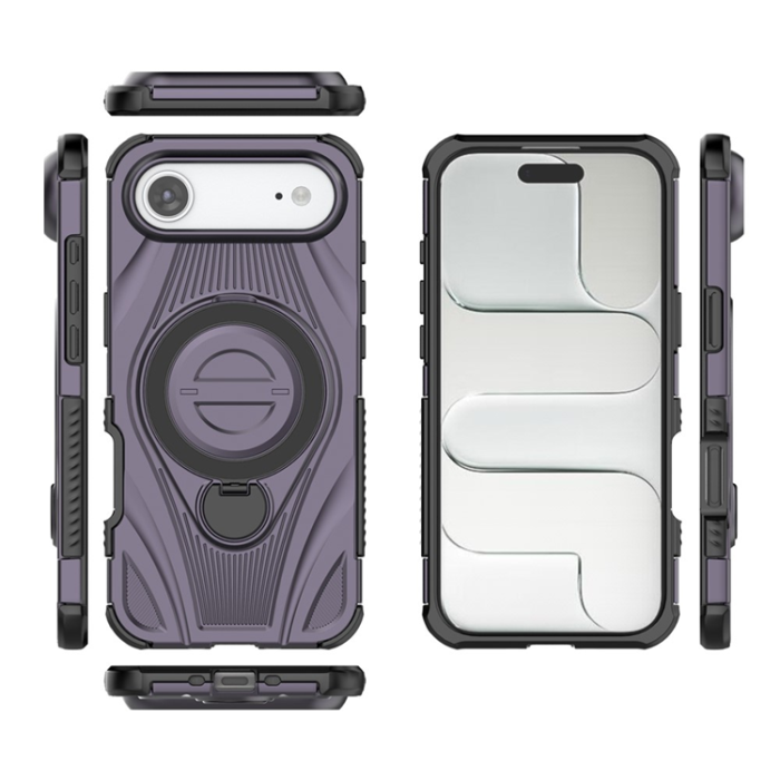 A-One Brand - iPhone Air Mobilskal MagSafe Magnetic Kickstand - Lila