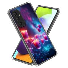 OEM - Samsung Galaxy A35 5G Skal M&ouml;nstertryckt IMD St&ouml;tt&aring;lig TPU - Dr&ouml;mmande Blommor