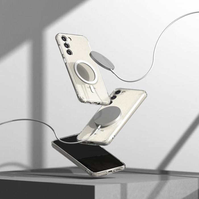 Ringke - Ringke Magsafe Galaxy S23 Skal Fusion Magnetic - Matte Clear