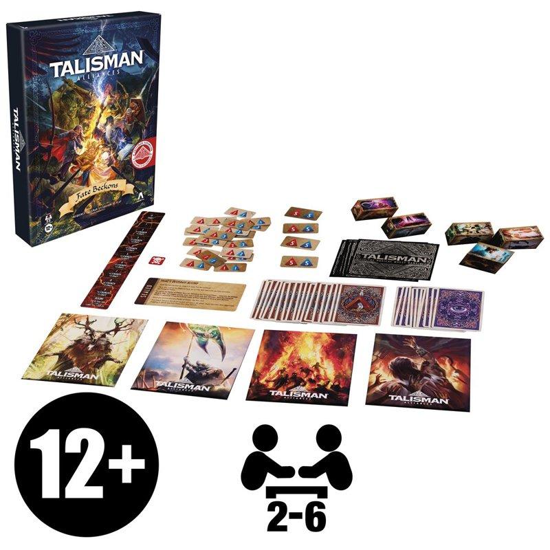 AVLN HILL Brädspel Talisman Alliances: Fate Beckons (Expansionspaket)