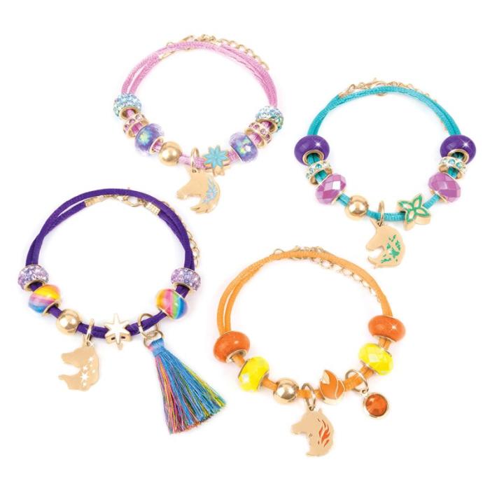 MIR - MIR Armband Unicorn Academy Enchanted Unicorn Charms Bracelet Kit