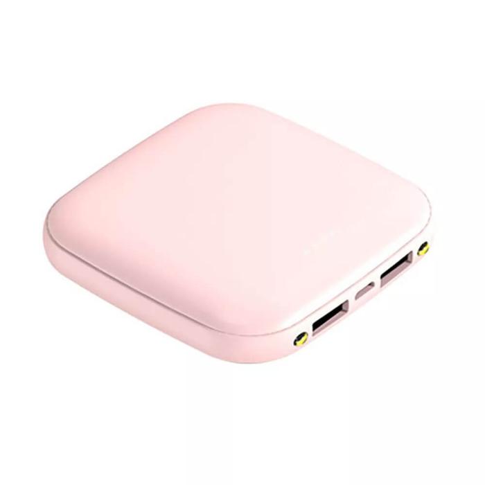 A-One Brand - Portabel Mini Powerbank - 5000 mAh - Rosa